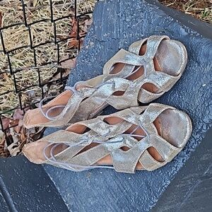 Sparkey gold Jeffery Campbell sandles